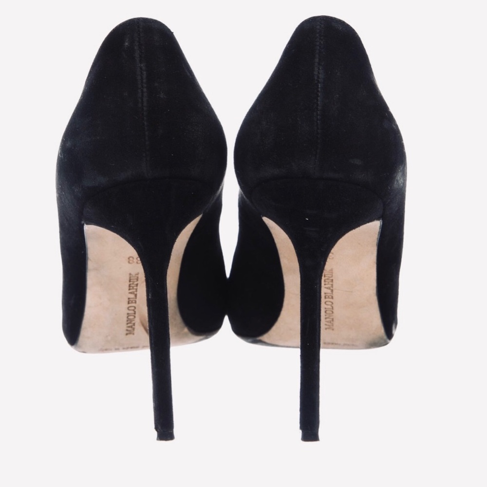 Manolo blahnik Suede bb 115 pumps - Picture 6 of 8